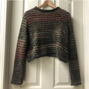 Zara knit crop sweater